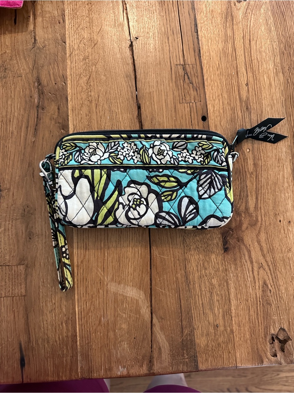 Vera Bradley Island Bloom Wristlet